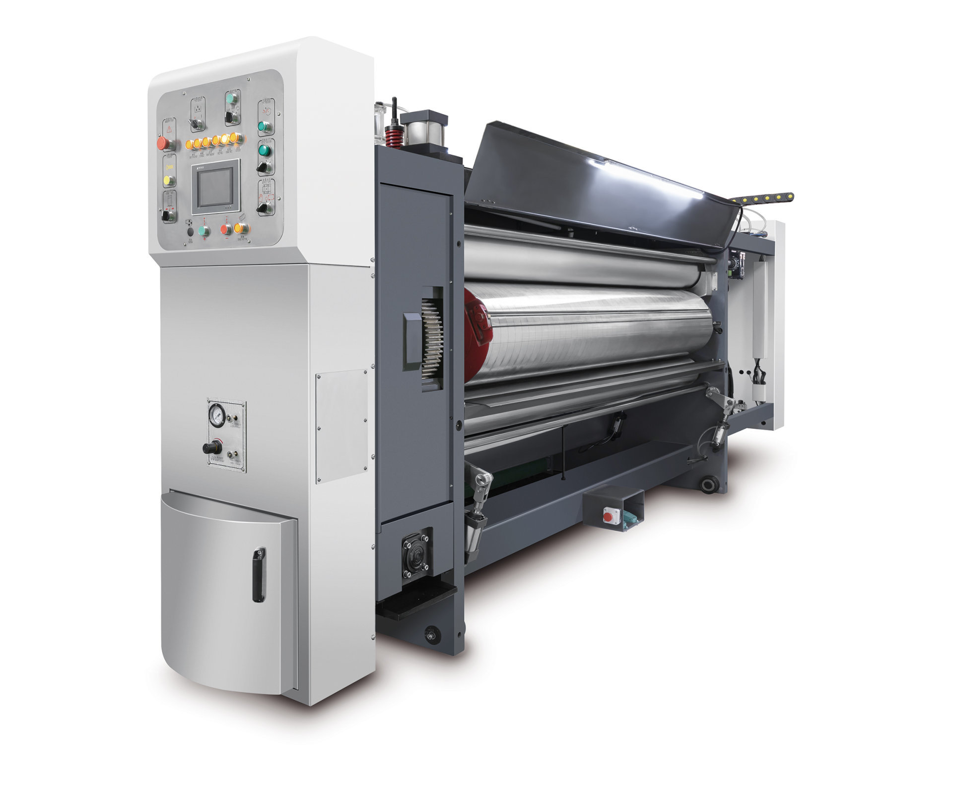 G5高(gāo)速水(shuǐ)墨印刷開(kāi)槽模切機(jī)——印刷部